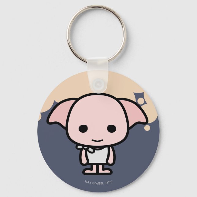 Porte-clés Dobby Cartoon Caractère Art (Recto)