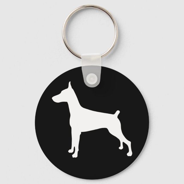 Porte-clés Dobe Silhouette (Recto)