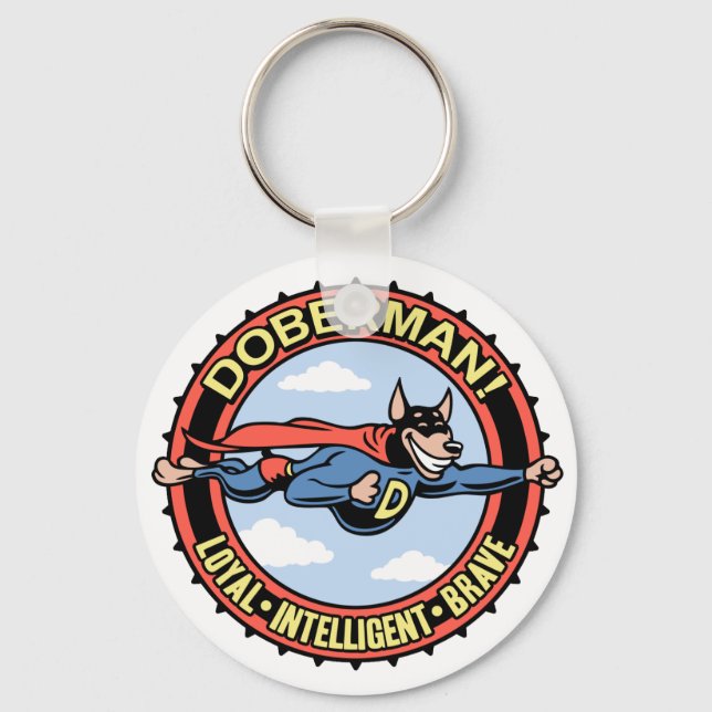 Porte-clés Doberman ! (Recto)