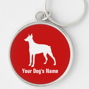 Porte-clés Doberman ド ー'a マ