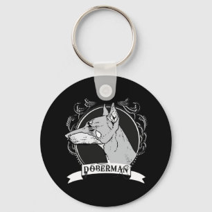 PORTE-CLÉS DOBERMAN (2)
