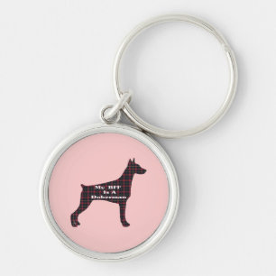 Porte-clés Doberman Pinscher BFF