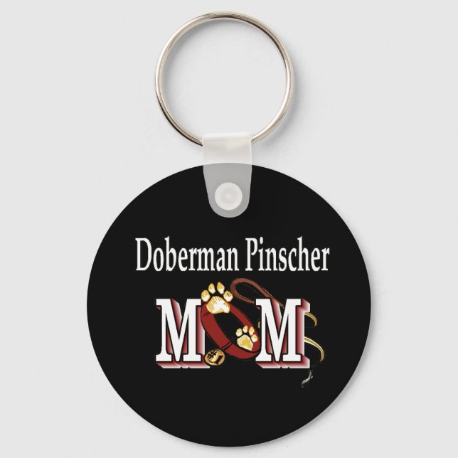 Porte-clés Doberman Pinscher Mom Gifts (Recto)