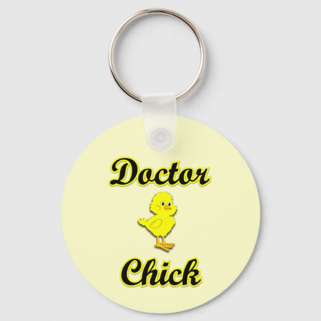Porte-clés Docteur Chick (Recto)
