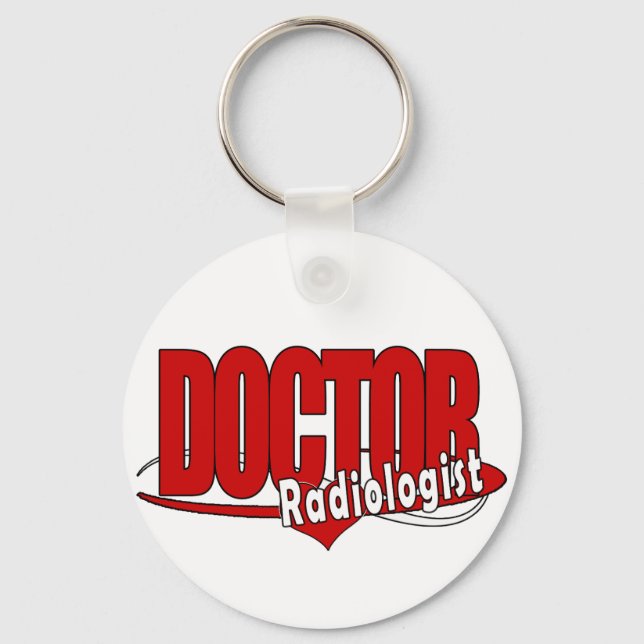 PORTE-CLÉS DOCTEUR RADIOLOGIST DE LOGO (Recto)