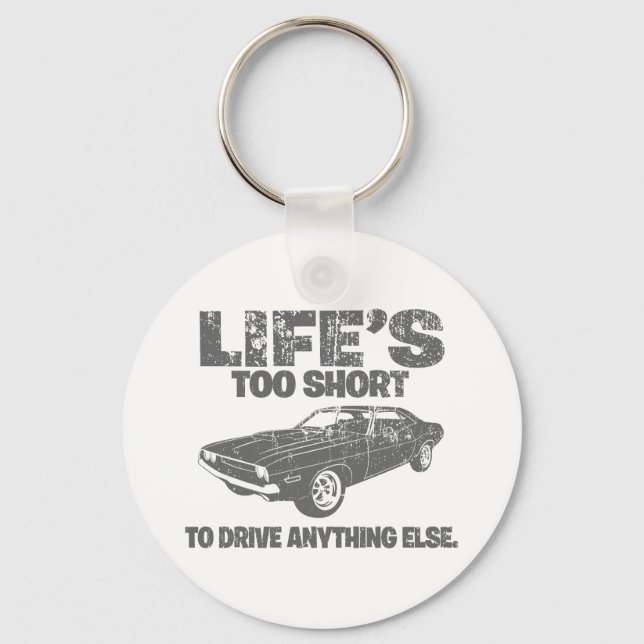 Porte-clés Dodge Challenger 1970 (Recto)