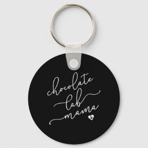 Porte-clés Dog Lover Chocolate lab Mama