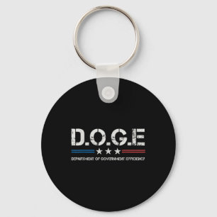Porte-clés Doge D.o.p.e. Ministère de l'Efficacité gouverneme