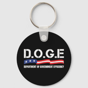 Porte-clés Doge Ministère De L'Efficacité Gouvernementale _1