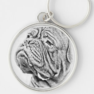 Porte-clés Dogue De Bordeaux - mastiff français