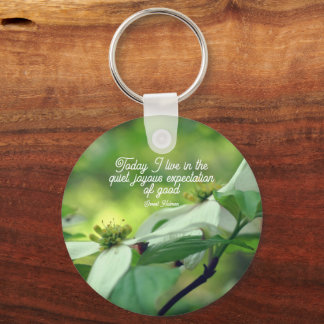 Porte-clés Dogwood Flower Goodness Citation Inspirationnelle