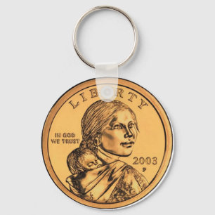 Porte-clés Dollar Sacagawea