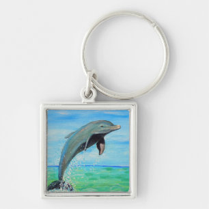 Porte-clés Dolphin Painting