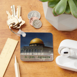 Porte-clés Dome of the Rock Jerusalem Al-Quds Keychain