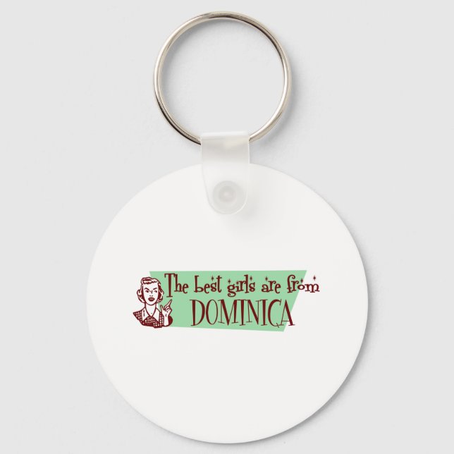 PORTE-CLÉS DOMINICA (Recto)