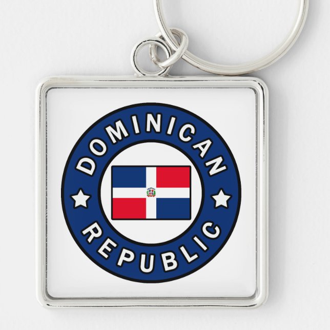 Porte-clés Dominican Republic (Devant)