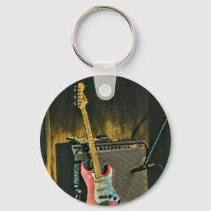 Porte-clés Don de guitare acoustique