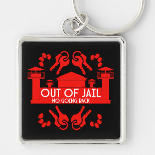 Porte-clés Don De Libération De La Prison Hors Prison