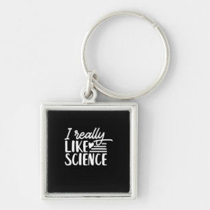 Porte-clés Don de scientifique J'Aime Vraiment La Science