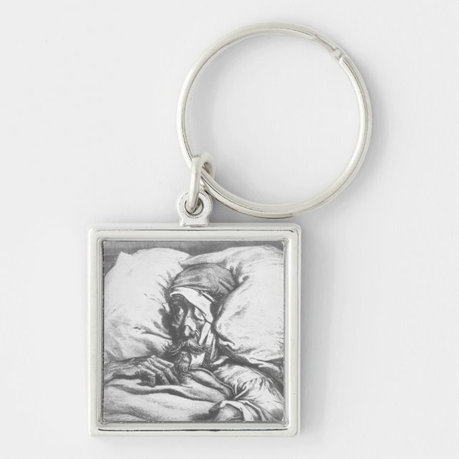 Porte-clés Don don Quichotte enroulé (Devant)