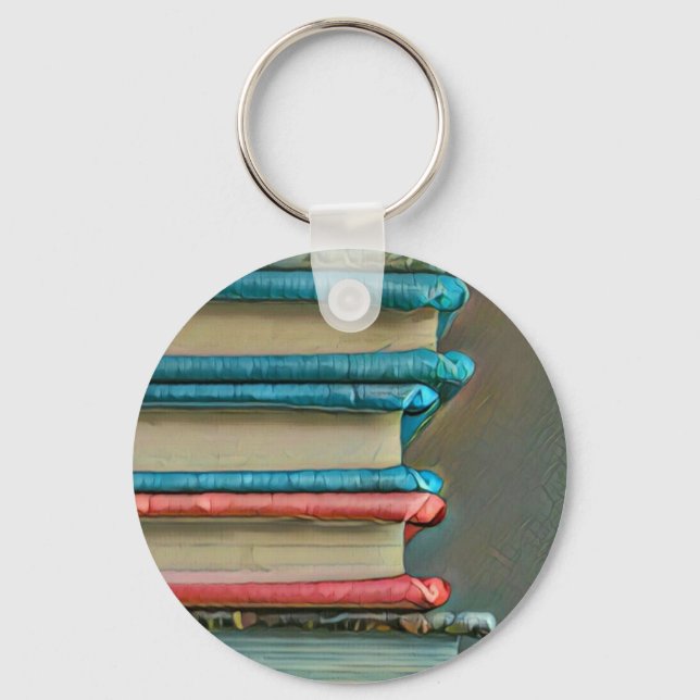 Porte-clés Don pour amoureux du livre (Recto)