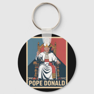 Porte-clés Donald Pape Trump Pape Donald Trump Politique
