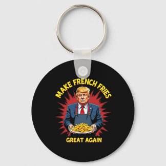 Porte-clés Donald Trump 2024 frite - Faire des frites G