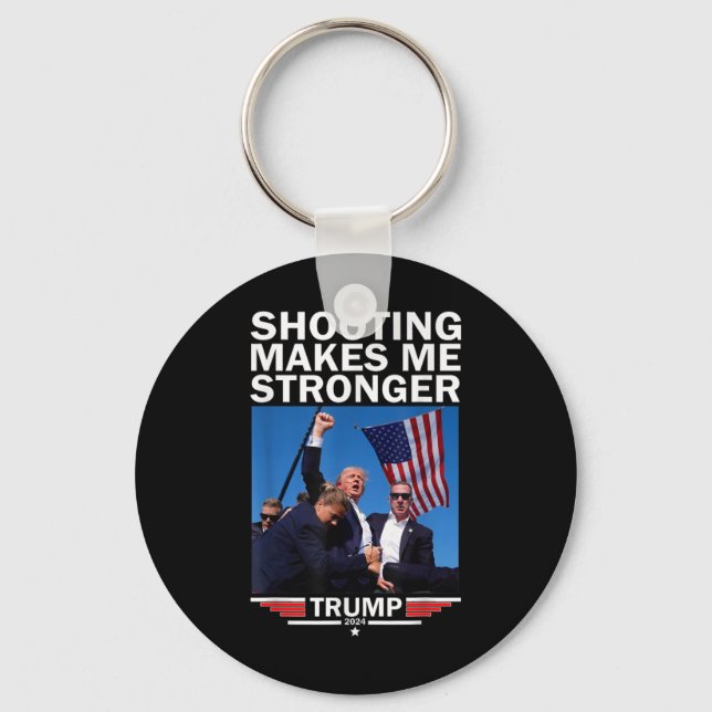 Porte-clés Donald Trump 2024 me renforce (Recto)