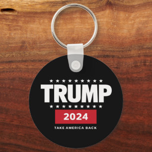 Porte-clés Donald Trump 2024 Reprenez l'Amérique Élection 