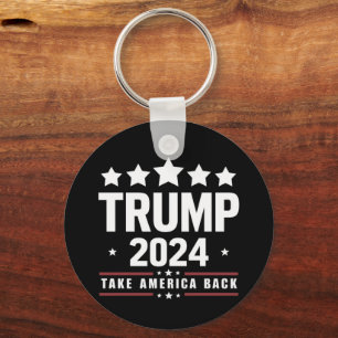 Porte-clés Donald Trump 2024 Reprenez l'élection de l'Amériqu