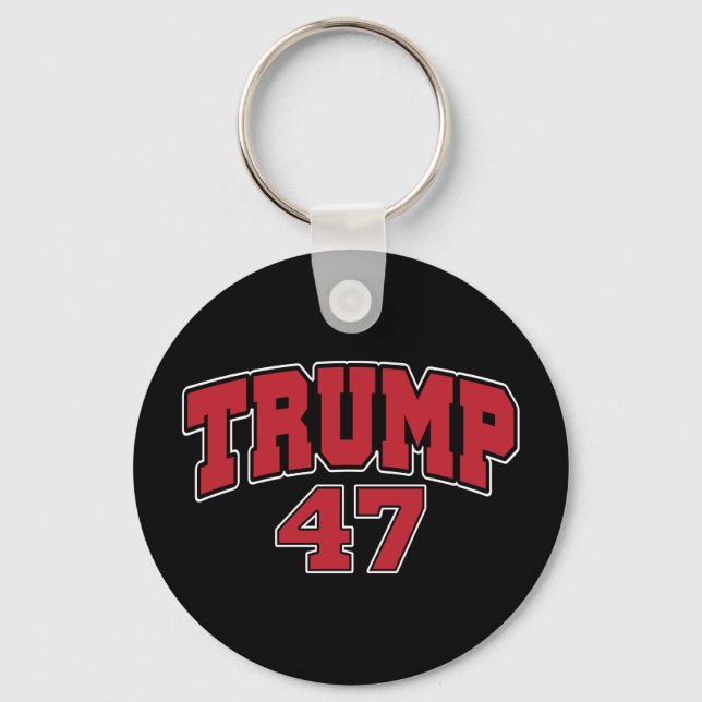 Porte-clés Donald Trump 47 (Recto)