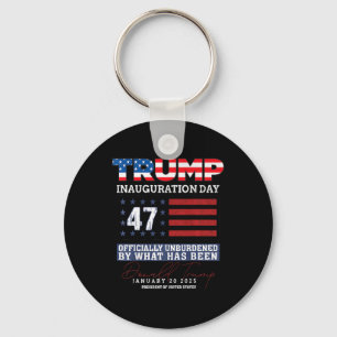 Porte-clés Donald Trump 47e président 2025 Inauguration États
