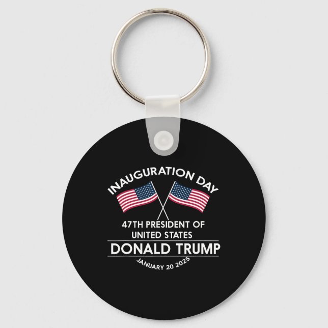 Porte-clés Donald Trump a gagné l'inauguration de l'élection  (Recto)