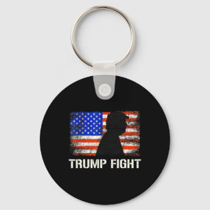 Porte-clés Donald Trump Combat Combattants Combattants Partis