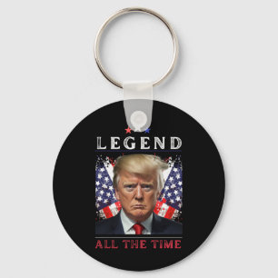Porte-clés Donald Trump Combat Jour d'inauguration 2025 Légen