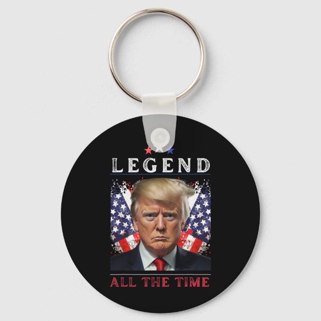 Porte-clés Donald Trump Combat Jour d'inauguration 2025 Légen (Recto)