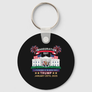 Porte-clés Donald Trump Jour de l'investiture 2025 47e Présid