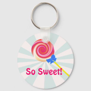 Porte-clés Donc doux Porte - clé Lollipop Swirl