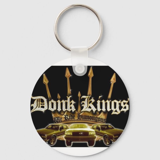 Porte-clés donk kings car logo (Recto)
