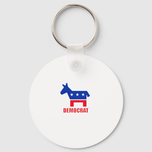 Porte-clés Donkey démocrate (Recto)