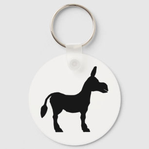 Porte-clés Donkey silhouette