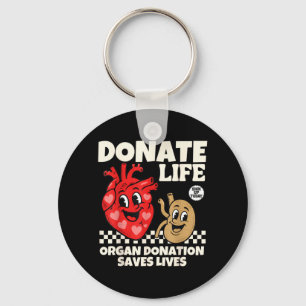 Porte-clés Donner la vie Don de sang Don d'organes sauve