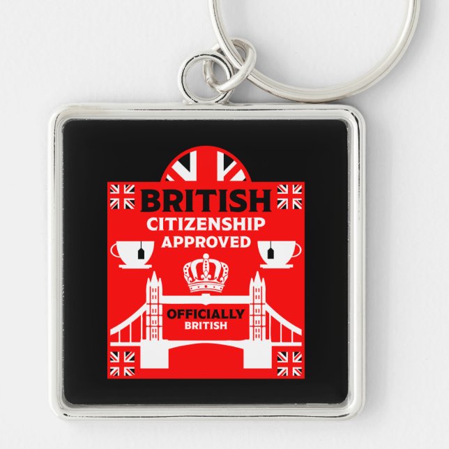 Porte-clés Dons de citoyenneté britannique (Devant)