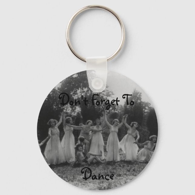 Porte-clés Don't Forget To Dance Keychain (Recto)