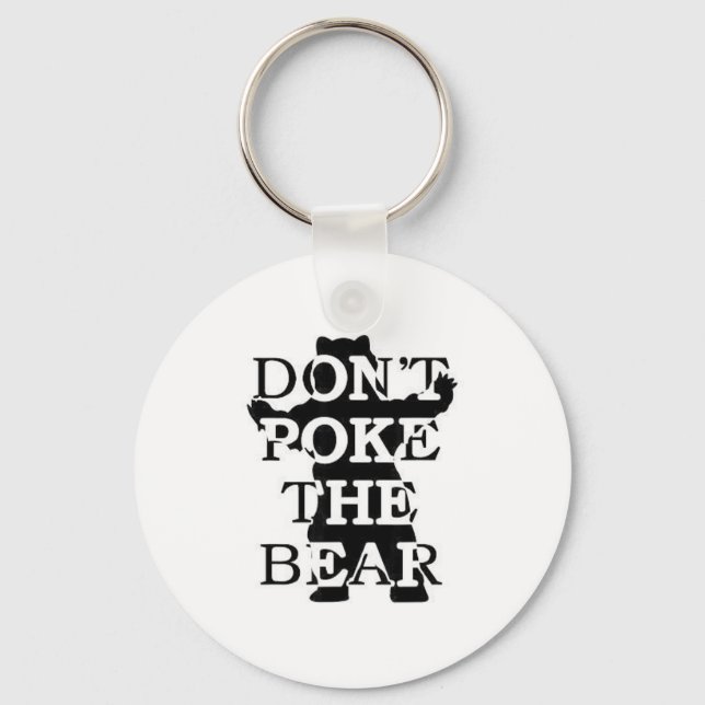 Porte-clés Don't Ke The Bear  (Recto)