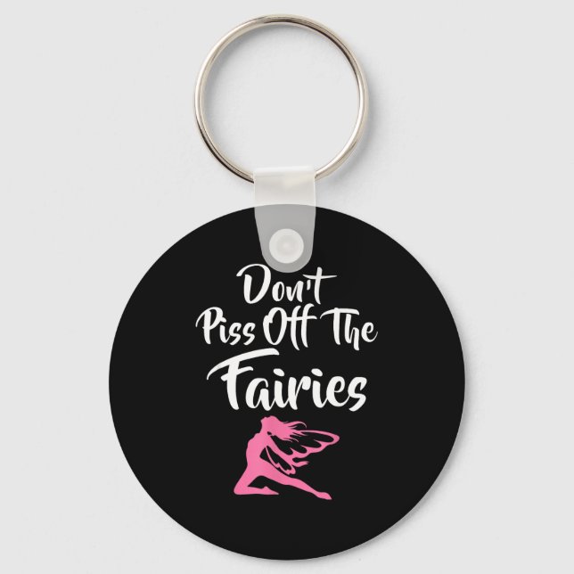 Porte-clés Don't Off The Fairies Fairytale Fantasy Fairy  (Recto)