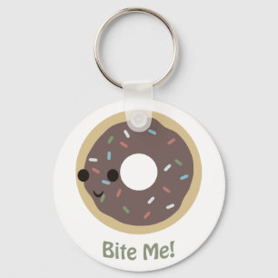 Porte-clés Donut Bite Me!