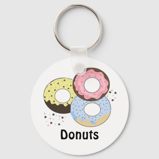 Porte-clés Donuts Délicieux (Recto)