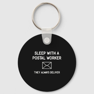 Porte-clés Dormir Avec Un Employé De La Poste Qu'Ils Livrent