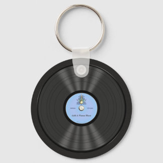 Porte-clés Dossier de vinyle Bluegrass personnalisé
